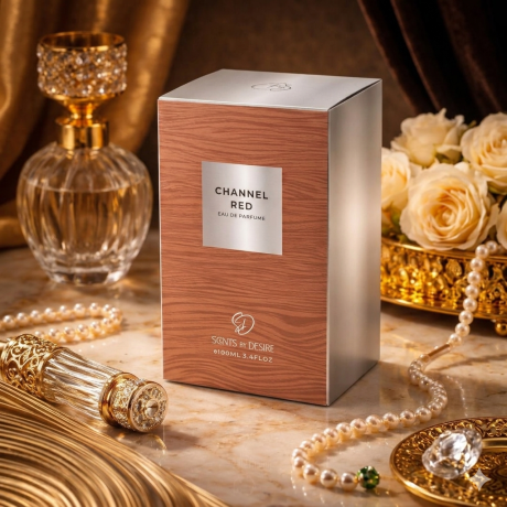 Charcoal Red — Luxury Oud Perfume