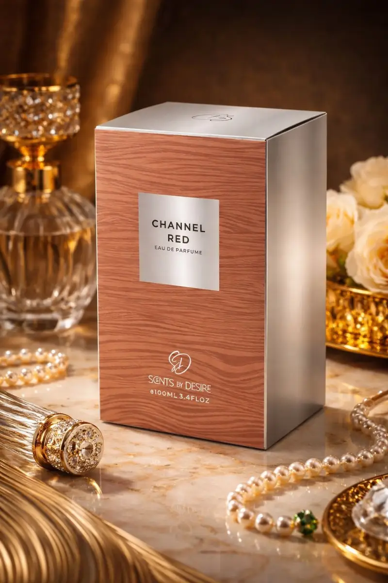 Charcoal Red — Luxury Oud Perfume