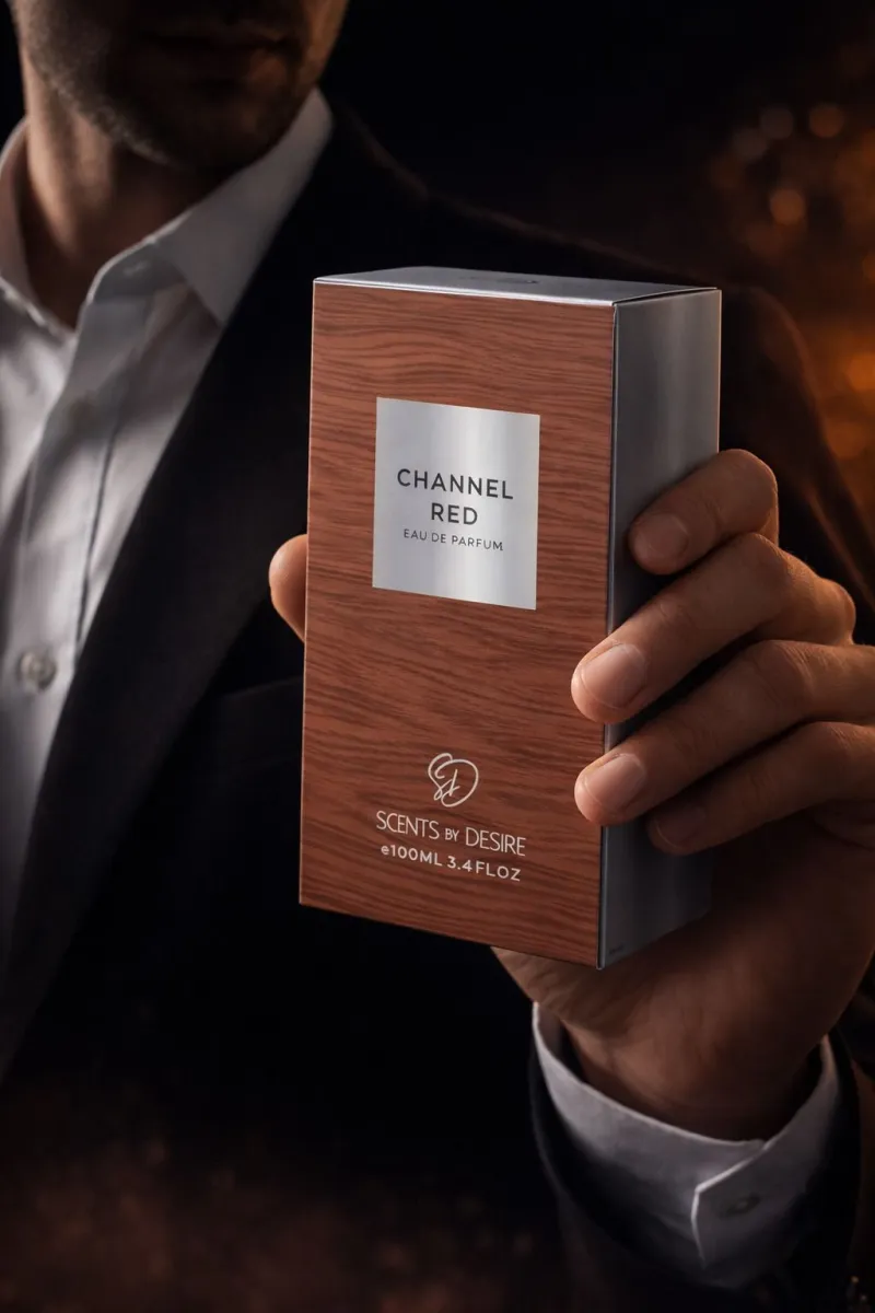 Charcoal Red — Luxury Oud Perfume