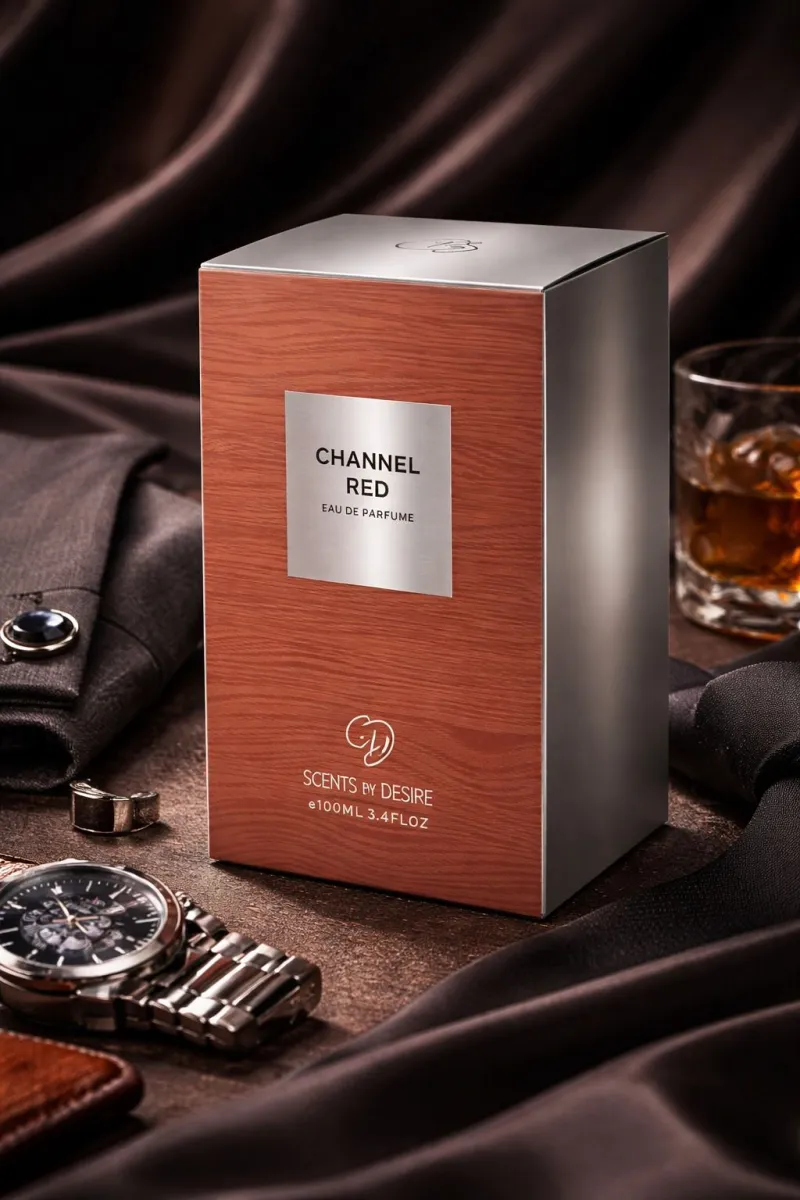 Charcoal Red — Luxury Oud Perfume