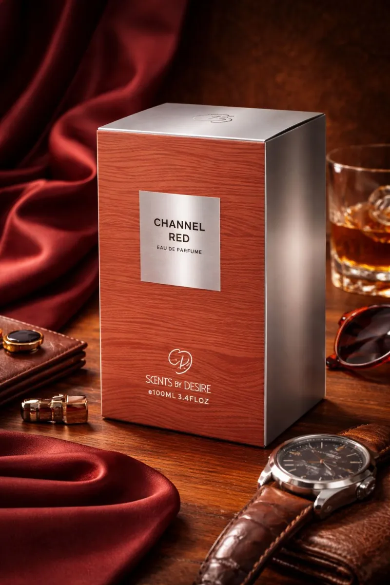 Charcoal Red — Luxury Oud Perfume